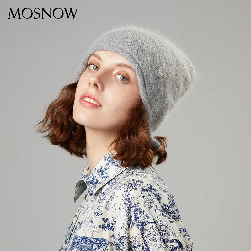 Женские облегающие шапки зимняя шапка женские Мягкие Шапки новая брендовая