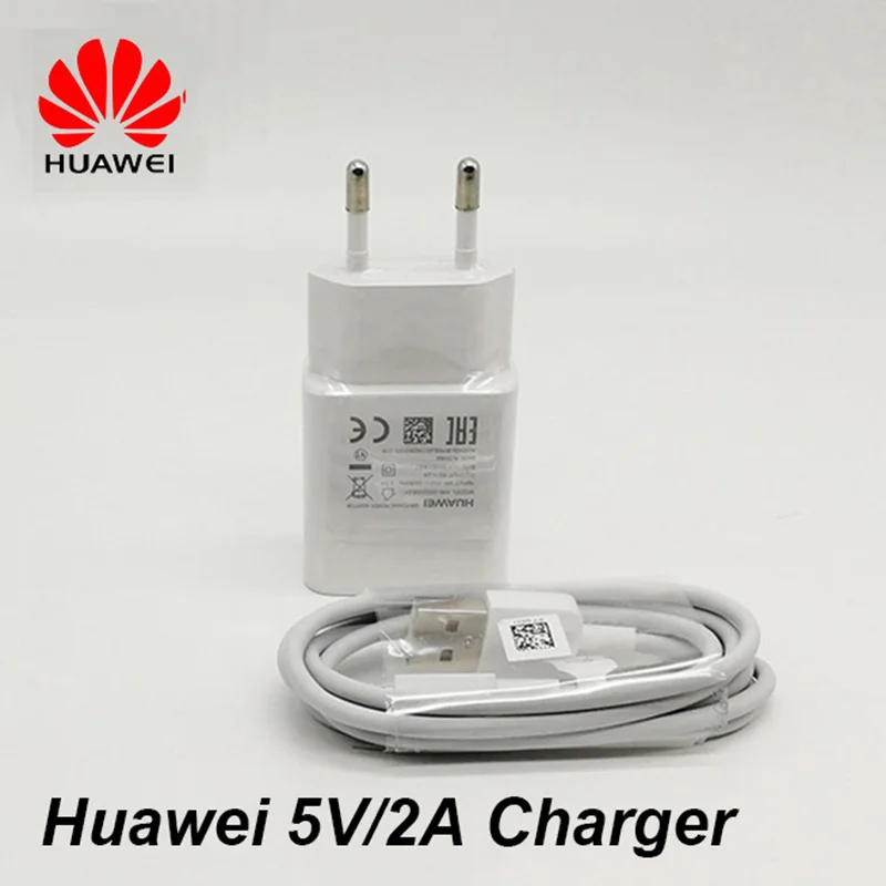 Оригинальное зарядное устройство huawei 5 В 2 А адаптер питания для Huawei P8 p smart Y9 mate 7