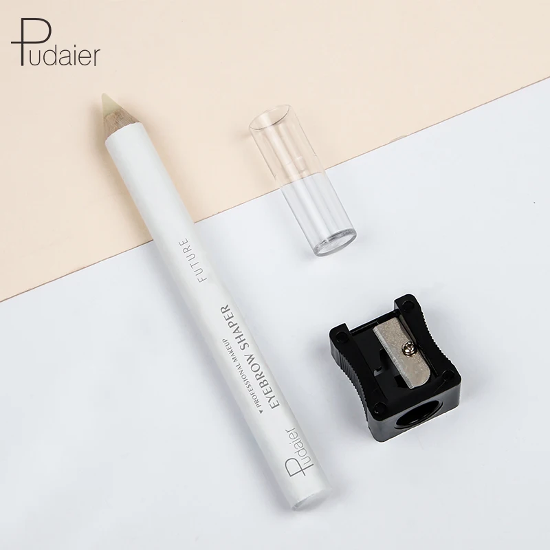 

Pudaier 1PC Persistent Styling Eye Brow Shaper Waterproof Makeup Vitamine E Eyebrow Pencil With A Sharpener For Cosmetics