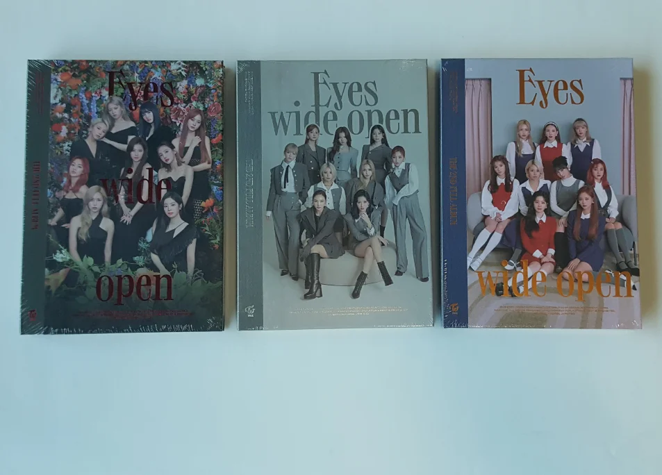 

[MYKPOP]~ 100% Официальный оригинал ~ дважды 2-й полный Ablum: EYES WIDE OPEN, коллекция поклонников KPOP SA21041201