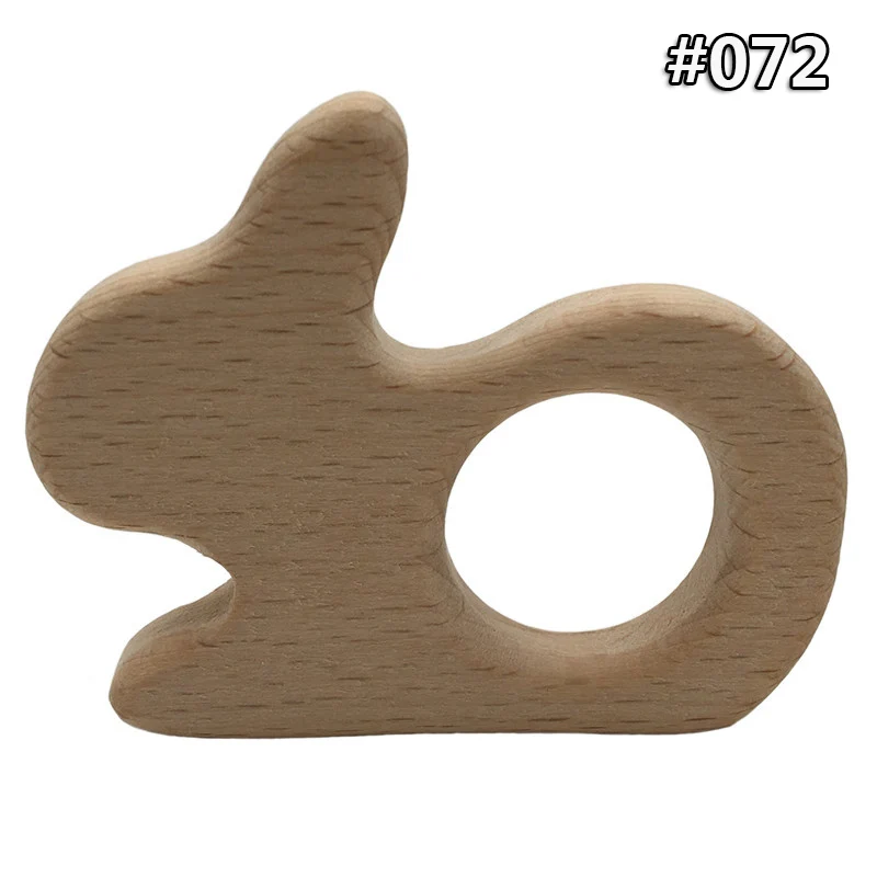 Wood Teether -072 Детское дерево Прорезыватель еды деревянное ожерелье Черепаха коала Кит Форма черепаха безопасные игрушки Сертификация новорожденный деревянный Прорезыватель - Цвет: Wood Teether -072