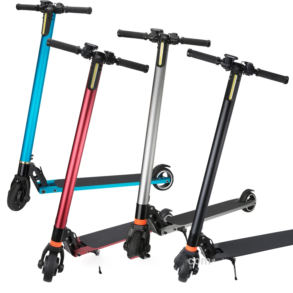 Лучшая цена самые легкие два Углеродные для колес волокна Электрический скутер