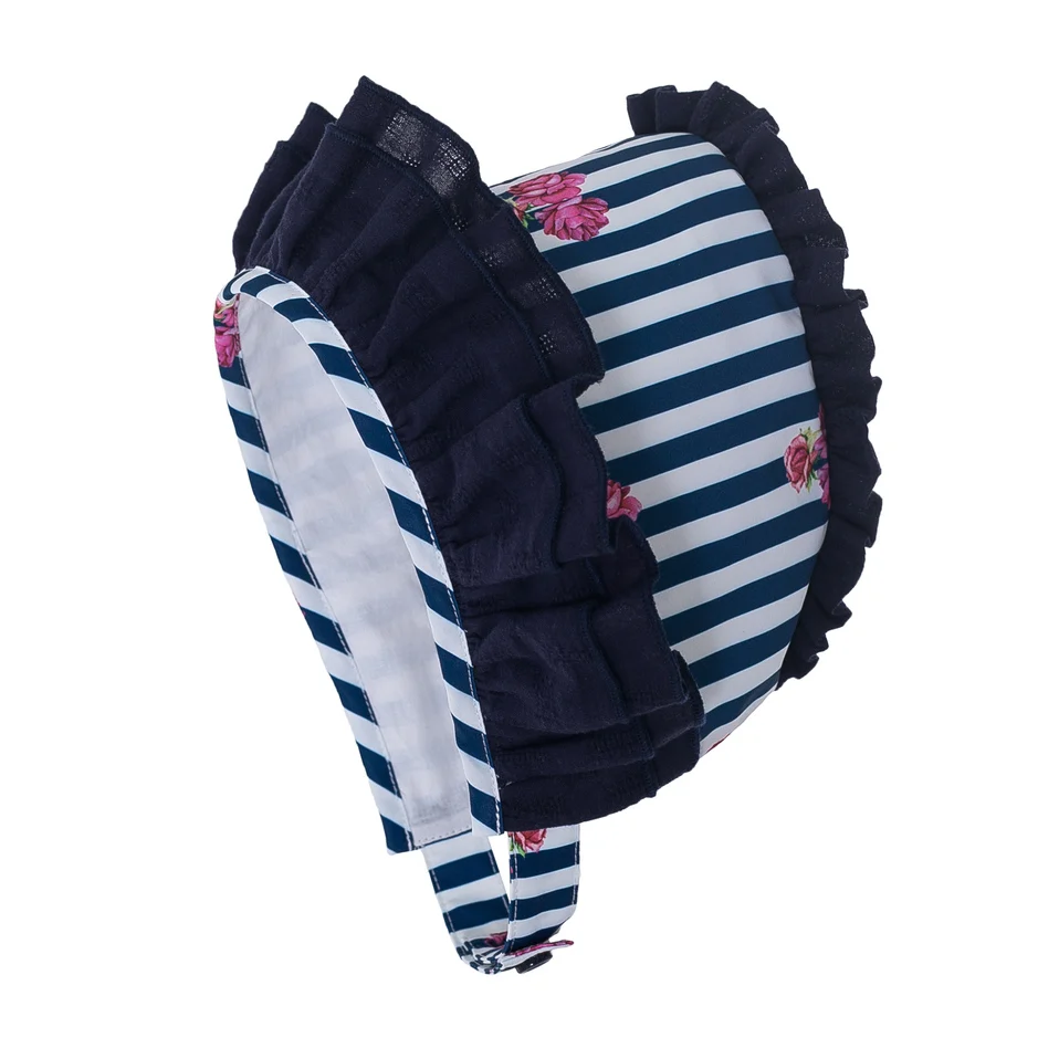 Детская летняя одежда Pettigirl наряды в темно-синюю полоску для малышей штаны и