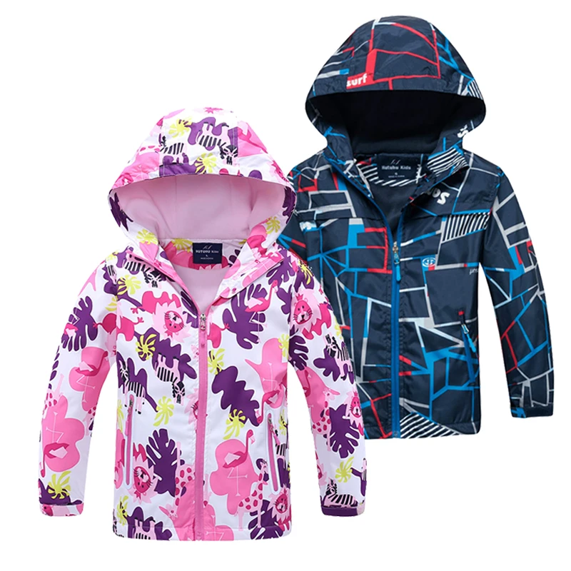 Детское пальто 2020 для девочек и мальчиков Сезон осень зима Куртка Детская одежда