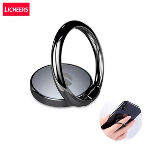 Кольцо-держатель LICHEERS для iPhone x и планшетов, универсальный, с поворотом на 360 градусов, мобильный телефон, подставка для Xiaomi 9, Samsung