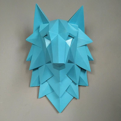 

INS WIND NORDIC GEOMETRIC LUTOU WALL DECORATION LIVING ROOM WALL DECORATION CREATIVE BAR CAFE WALL DECORATION THREE-DIMENSIONAL