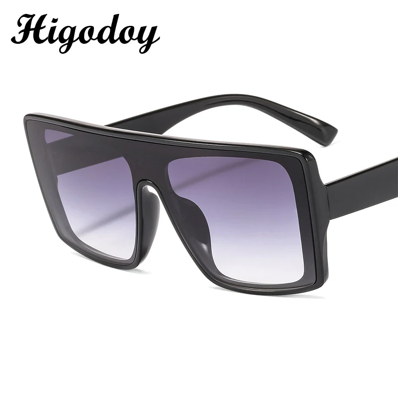 

Higodoy New Plastic Women Vintage Sunglasses for Men Fashion Ladies Oversized Sunglass Square Uv Protection Sun Glasses Oculos