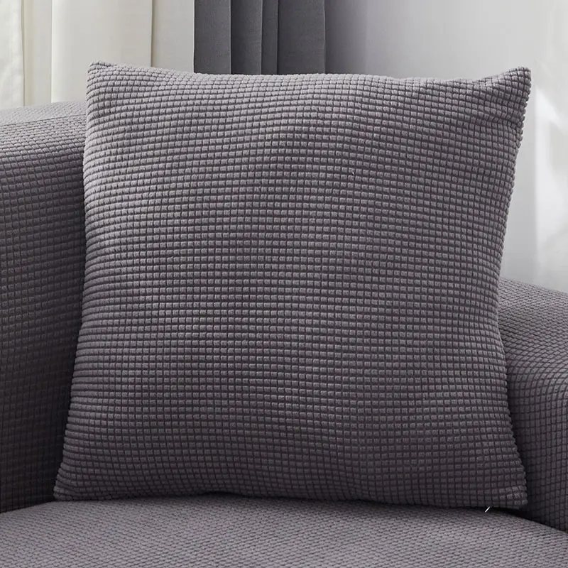 

Candy Color Pillow Case Solid Color Plush Throw Pillow Case Decorative Pillowcases Cover Wholesale