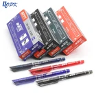 Стираемая ручка моющиеся ручкой, Цвет: синийчерныйкрасный 0,5 мм Kawaii заправляемая ручка стержень для канцелярских принадлежностей студенческий экзамен записи запасные ручки