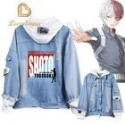 YINUODAIL Boku No My Hero Академия мидория шото Тодороки Косплей толстовки костюмы мужские женские джинсовые куртки