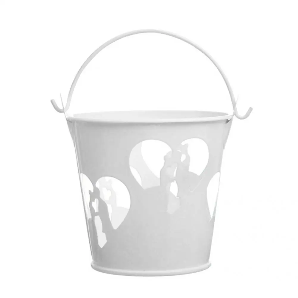 Привлекательное креативное декоративное ведро для хранения конфет 3 цвета с