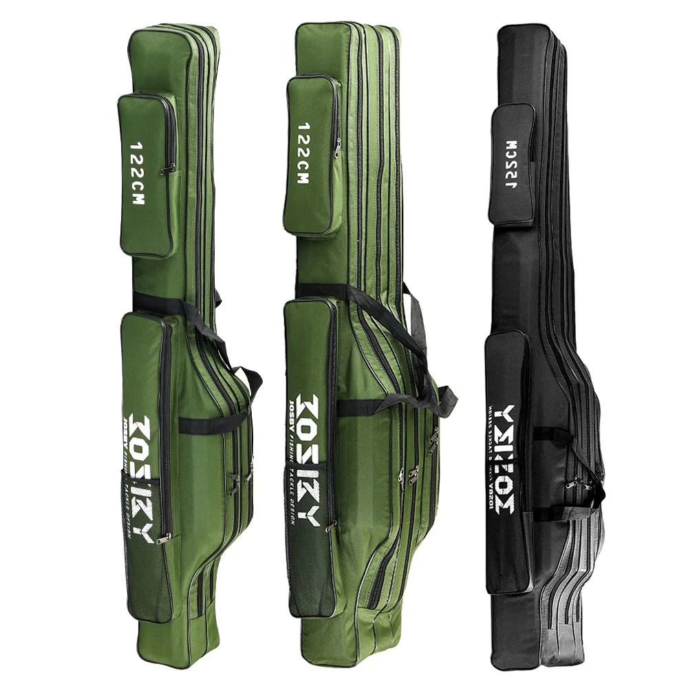 Сумка из ткани Оксфорд для хранения удочек многофункциональная 1/2/3 слоев