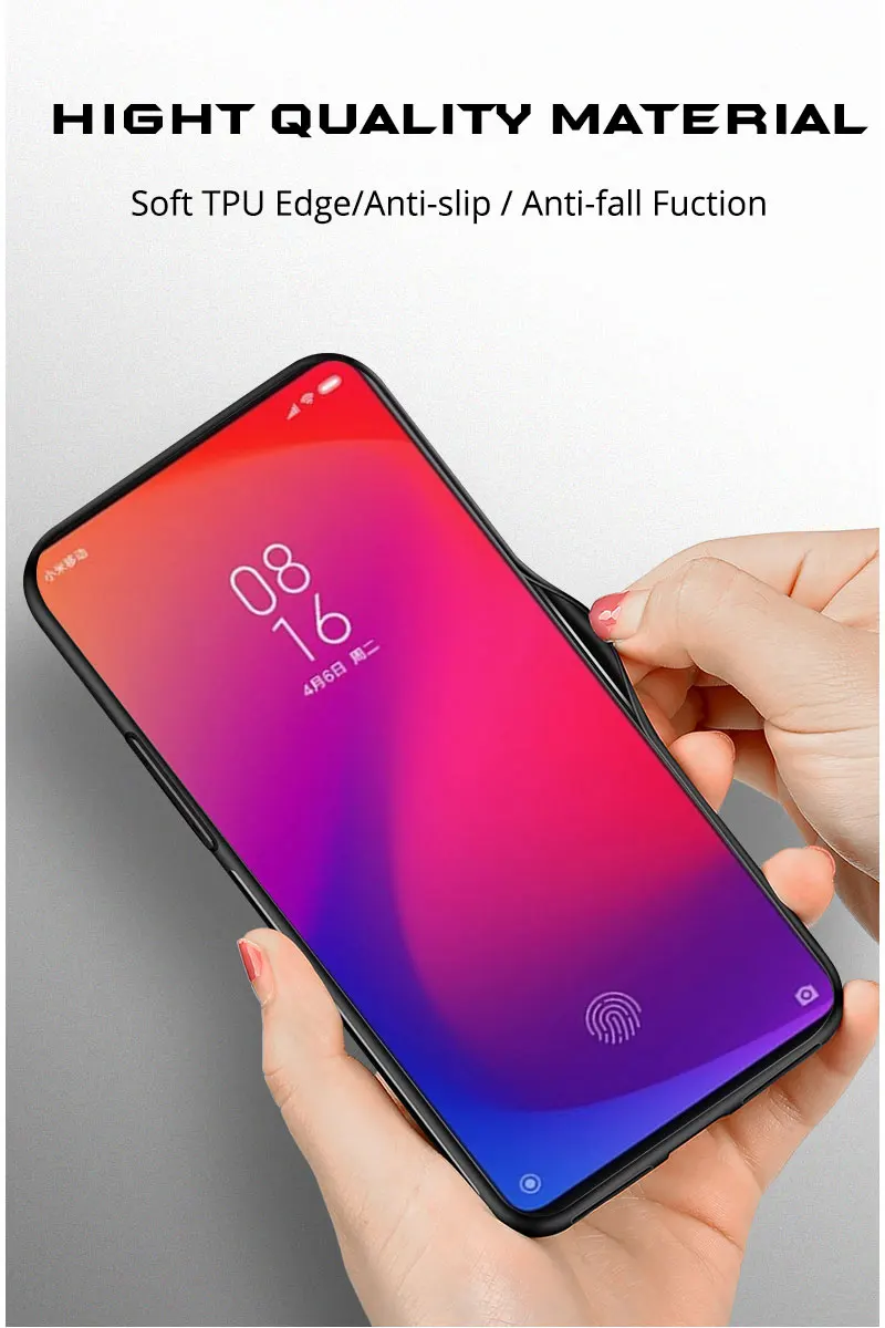 Чехол для Xiaomi mi 9T Pro, Черная задняя крышка из ТПУ для Xiaomi mi 9 mi 8 SE, чехол для телефона для Xiao mi CC9E mi A3 Lite на mi 5X mi 6X бампер