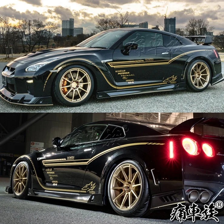 Наклейка на автомобиль для Nissan GTR Ares наружная декоративная наклейка Lahua украшение