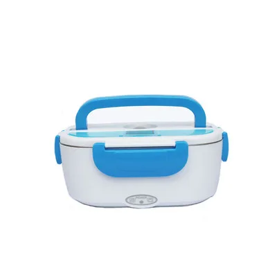 

Portable Car Truck Electric Heating Lunch Box Travel Food Warm Heater Storage Container Stainless Steel Rice Cookers Box Warmer