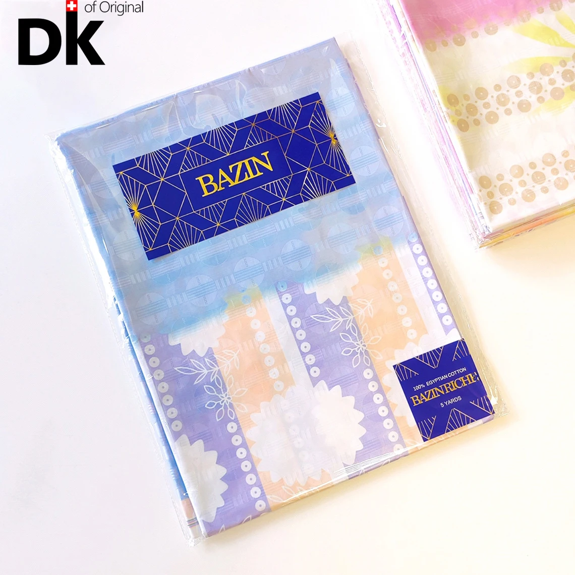 

5 Yards African Lace Fabric 2021 High Quality Lace Ankara Senegal Basin Riche Getzner Sewing For Pinting Bazin Tissu Material