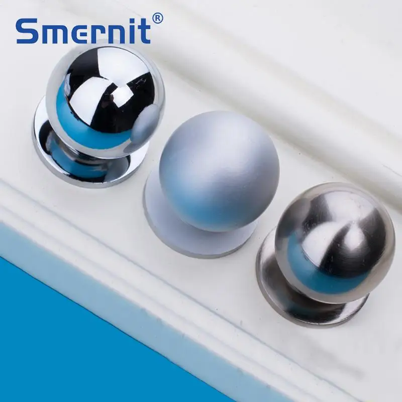 5 шт. круглые ручки ящика алюминиевый сплав гардероб Тянет Кухня Кабинета ручек