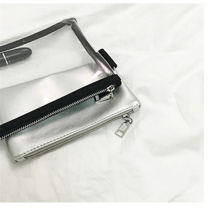 Желейная сумка мини-сумки женская модная наплечная сумка-мессенджер клатч на