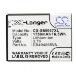 

CS 1750mAh/6.5Wh battery for Samsung Focus 2, SGH-I667 EB494865VA