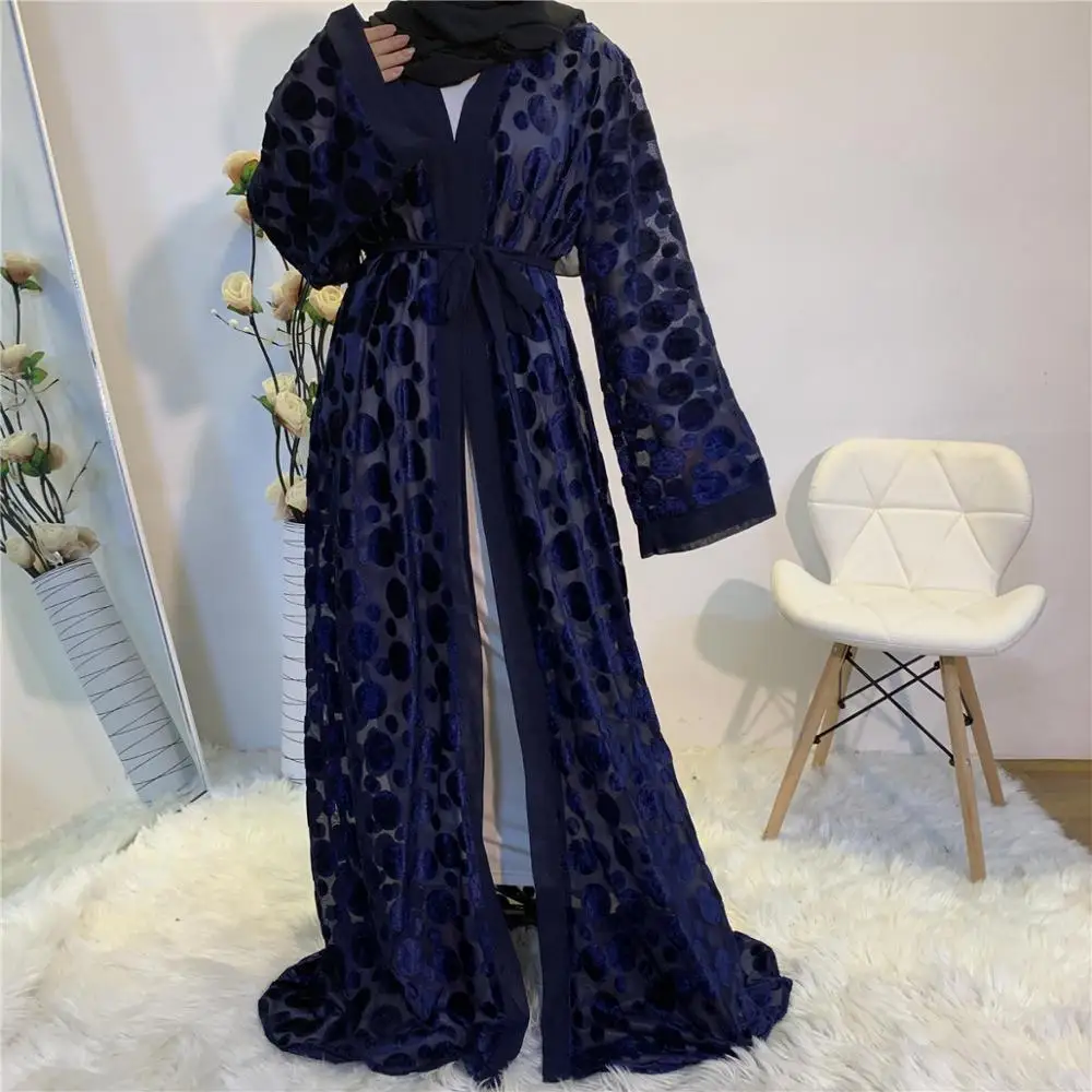 Высококачественное красивое женское скромное модное бархатное платье с