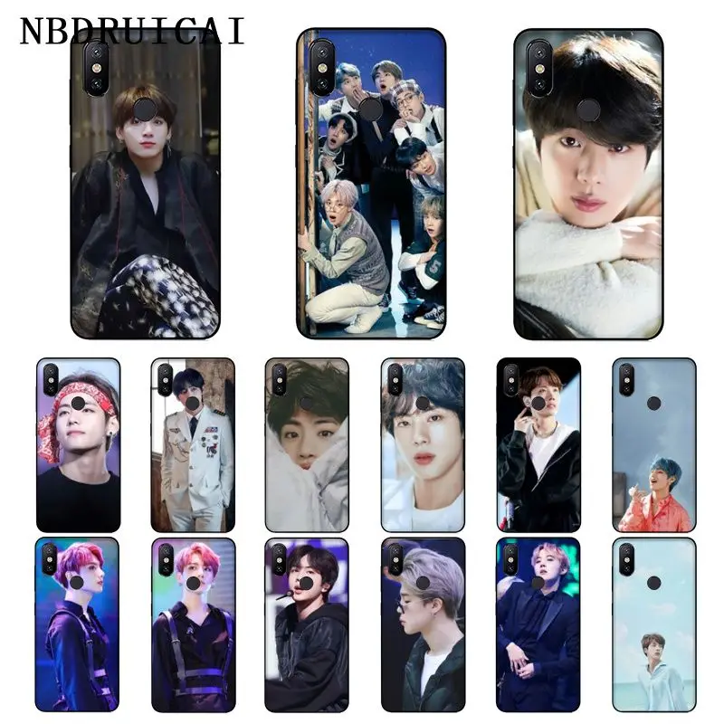 NBDRUICAI молодия Jungkook KPOP MAN ТПУ Мягкий силиконовый чехол для телефона Xiaomi 8 9 se 5X Redmi 6pro