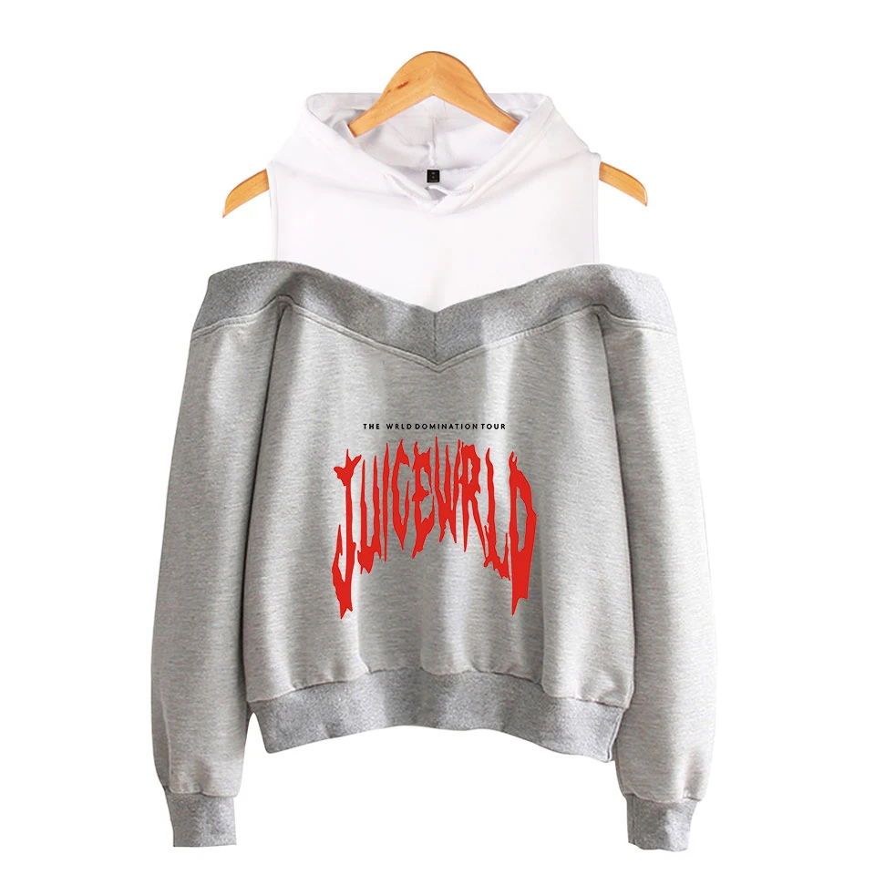 

2021 new mother-daughter harajuku hoodie hip-hop hoodie fashion sexy strapless hoodie lady