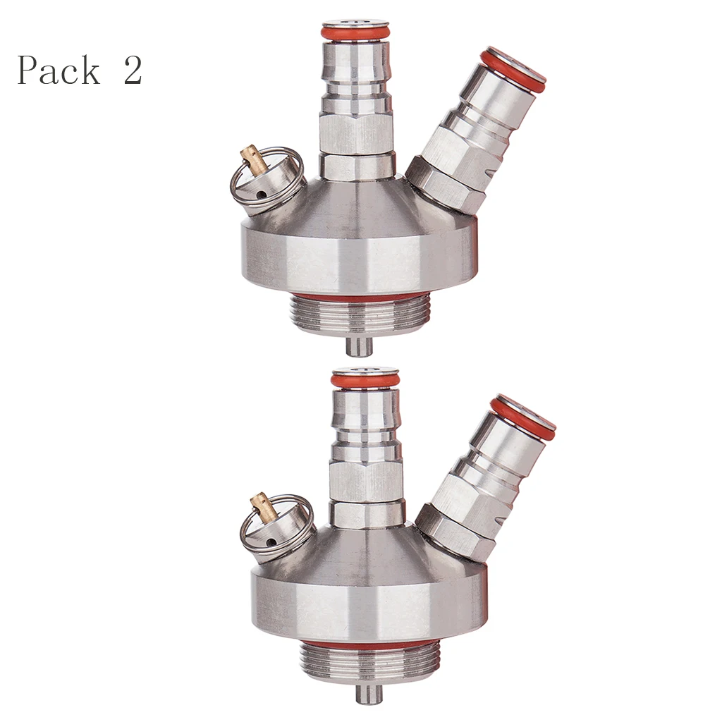 2 шт. Нержавеющая сталь бочонки пива ворчун копье коснитесь диспенсер для