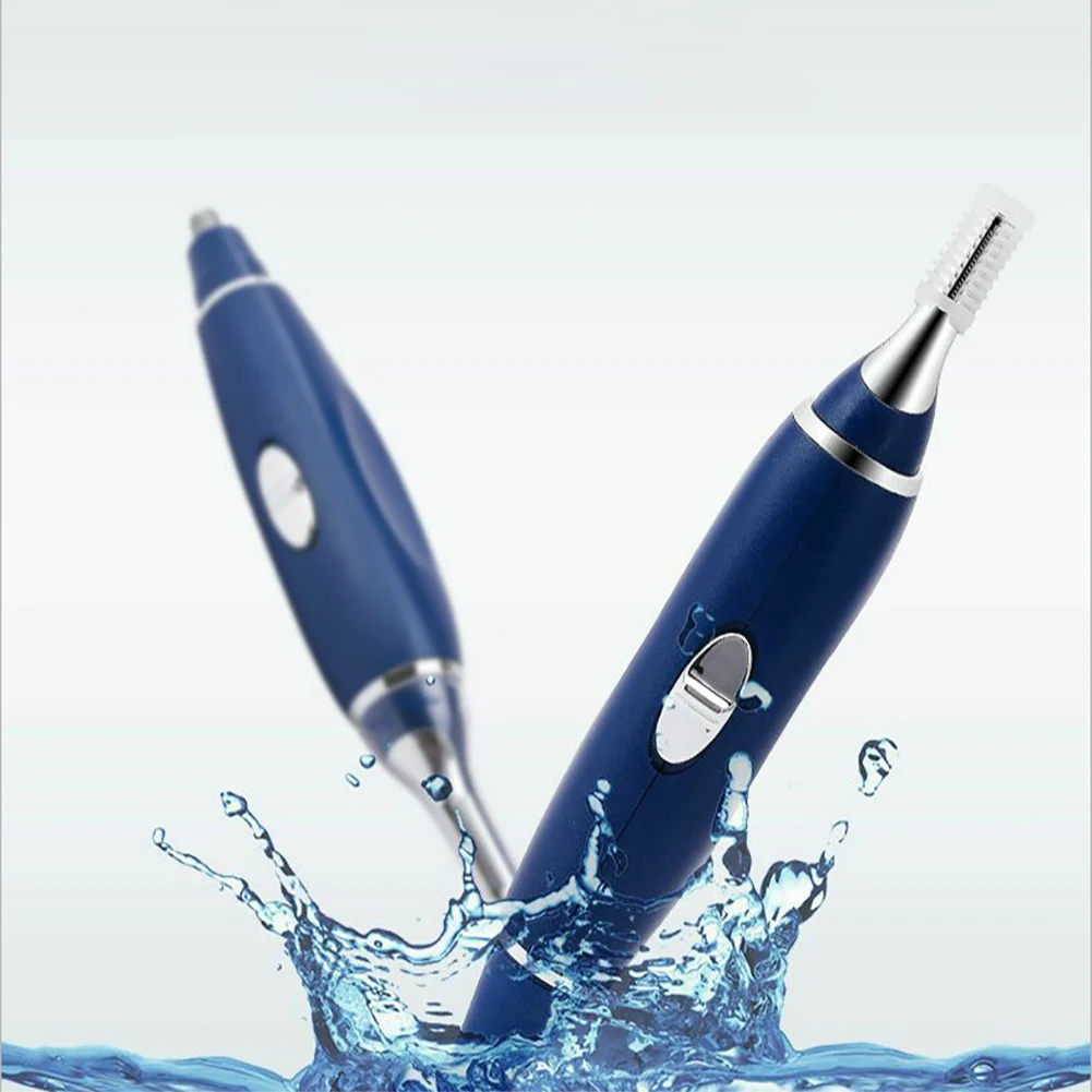 Ear Multifunction Battery Powered Tool All In One Men Women Face Care Nose Hair Trimmer Washable Removal Electric Shaving | Красота и