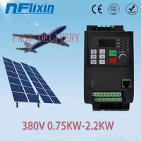 variable frequency drive 3 phase mppt solar pump inverter 2 2kw 3hp solar inverter
