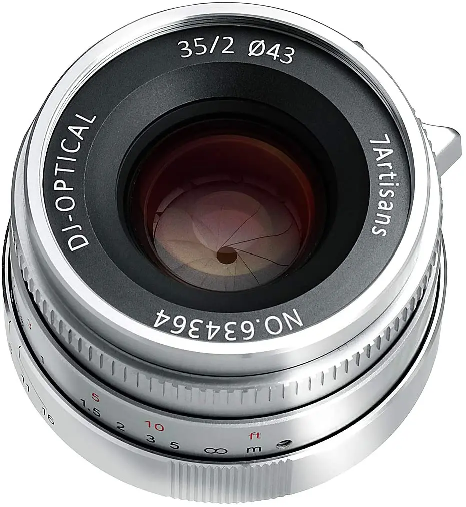 7 artisans 35 мм F2 объектив с большой диафрагмой paraxial M mount Lens для камер Leica m M240 M3 M5 M6 M7 M8 M9