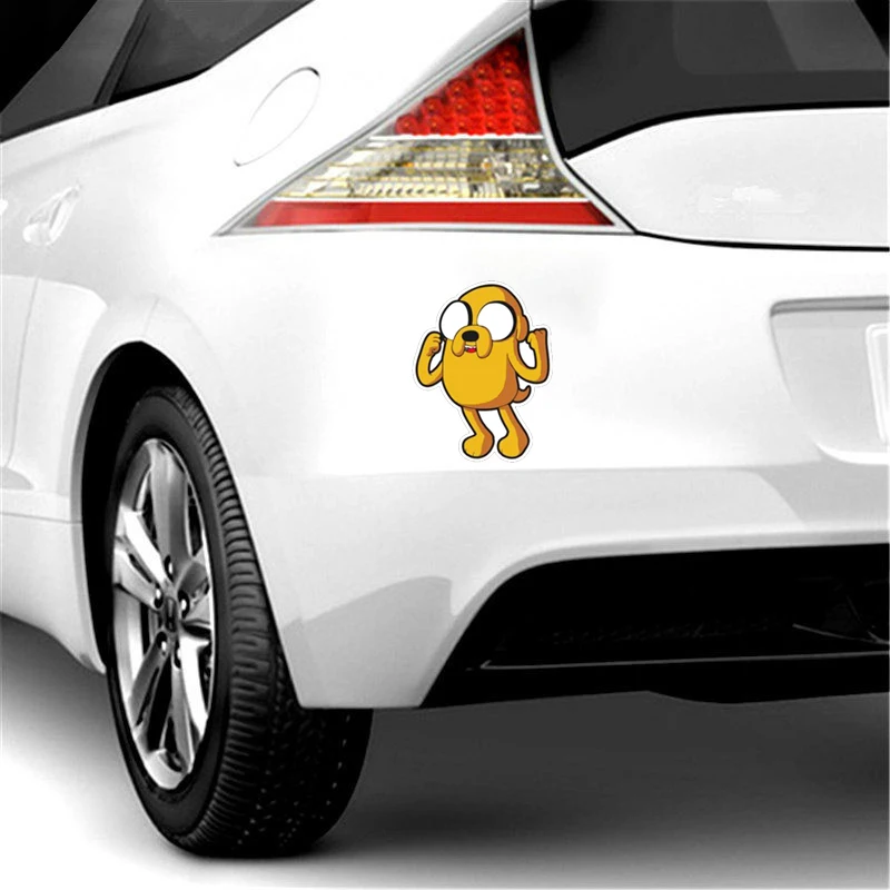 

Jake The Dog Sticker Decal - Adventure Time My Family Finn Funny Car Truck Wall Car Accessories Decoration