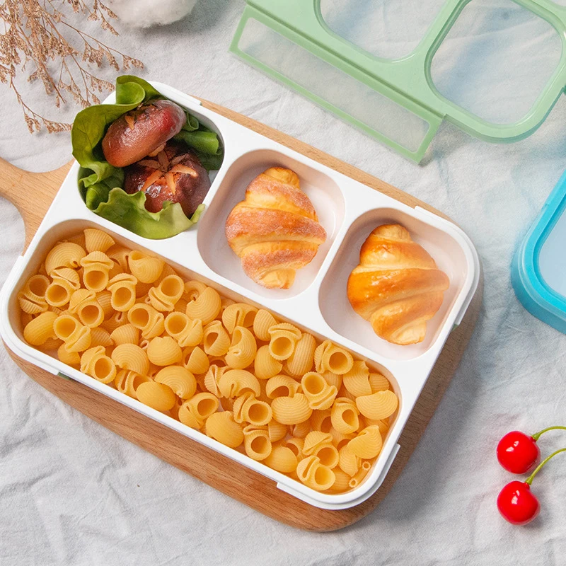 Ланч бокс Bento здоровая еда пластиковая Marmita Fiambrera Caja De Almuerzo Lonchera Infantil Lancheira Escolar