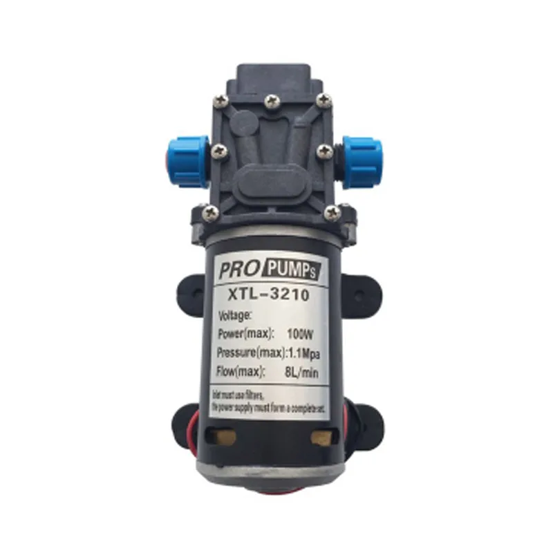 return valve type Электрический 12V 24V 100 Вт высокой мощности Давление самогрунтовой водный насос Давление переключатель обратный клапан Тип для разливочная машина - Цвет: return valve type