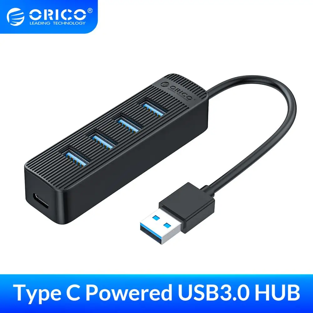 ORICO мульти USB3.0 концентратор 5 гбит/с 4 7 портами USB сплиттер OTG адаптер с интерфейсом