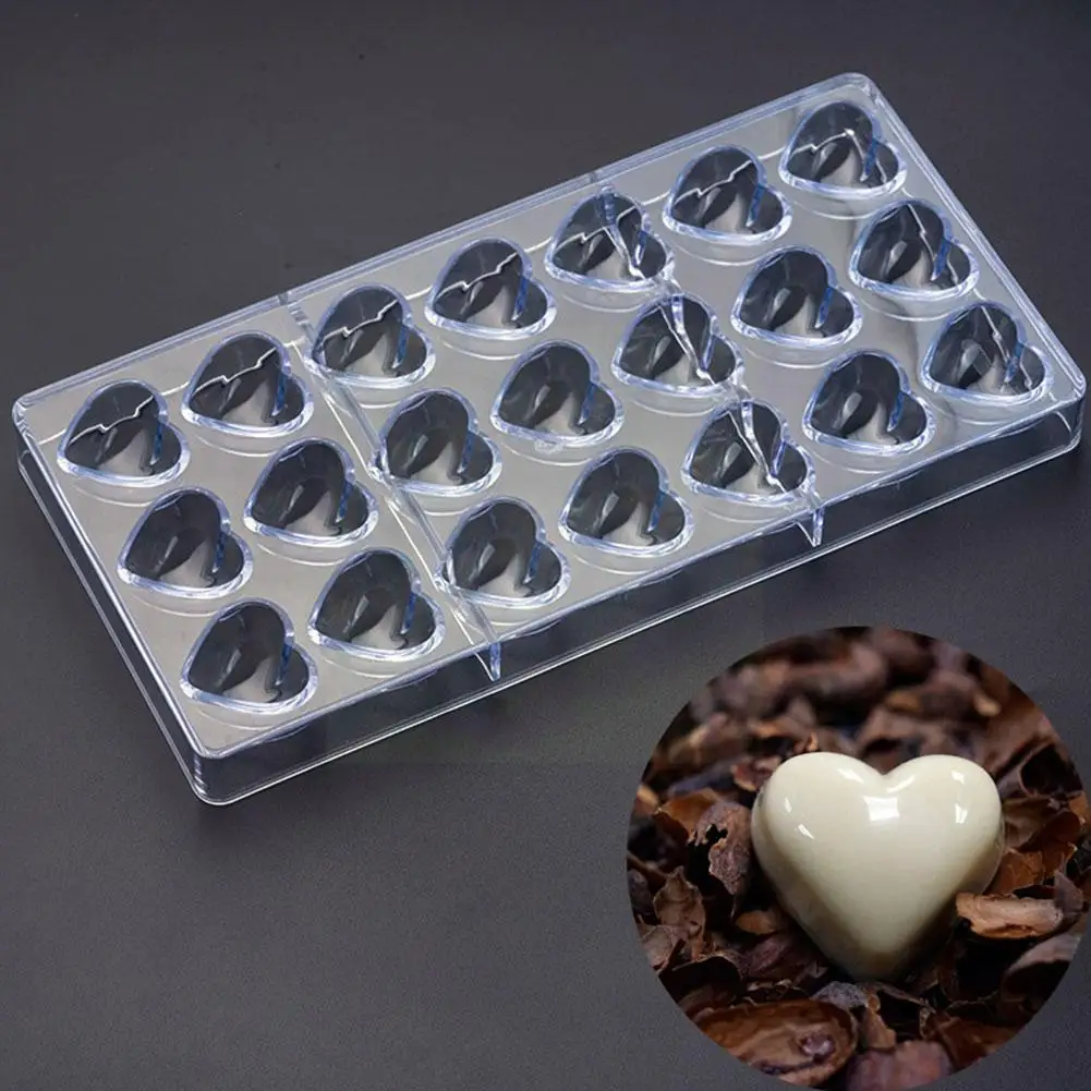 

3d Molds Polycarbonate Thick Tray For Cake Moldes Moulds Baking Tools Chocolate Form Pastry Bakery I3b5