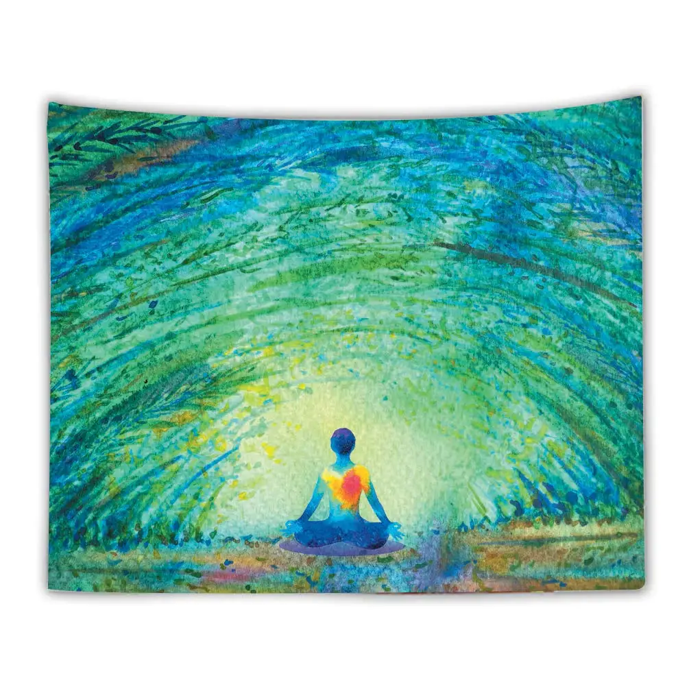 Международный индийский богемный настенный подвесной гобелен в стиле хиппи из