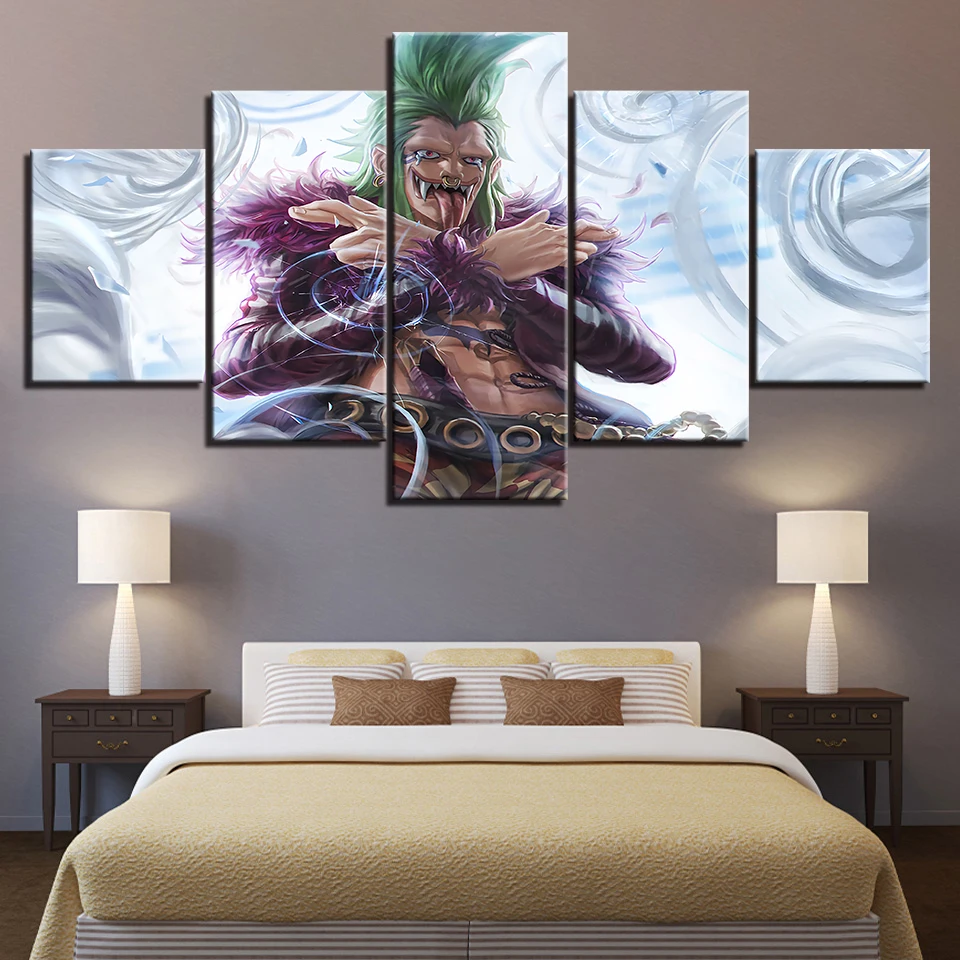 Аниме цельный Бартоломео картина в скандинавском стиле HD Печать холст постер