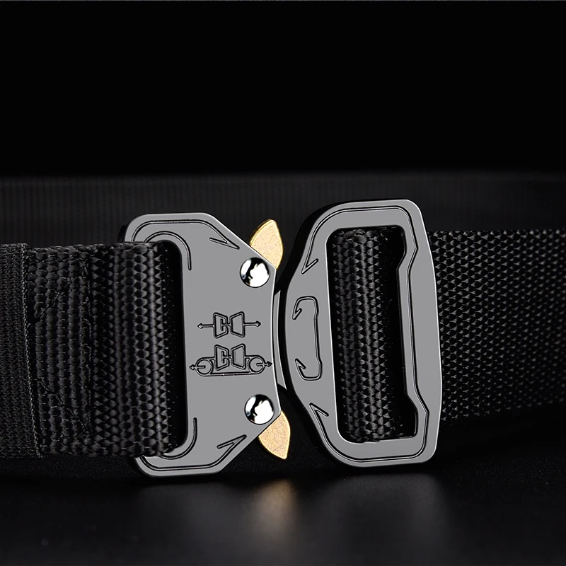 Военный тактический ремень Для мужчин нейлоновый в стиле милитари на открытом
