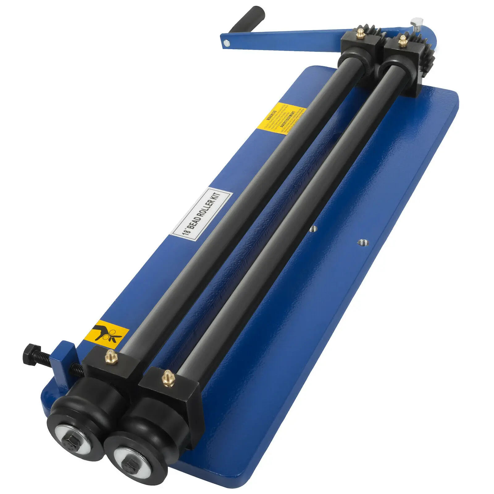 

Heavy Duty Rotary Swaging Machine Bead Roller 460mm 18" 1.2mm 6 Roll Sets Rolling Machine Roller for Workshop DIY Tools