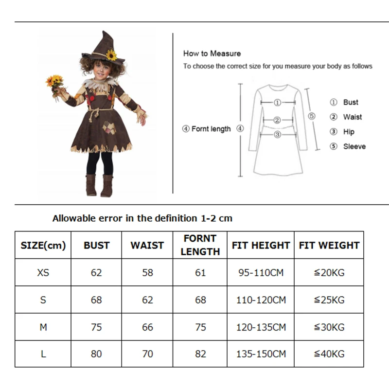 Женский карнавал костюм волшебника на Хэллоуин пугало жестяной человек