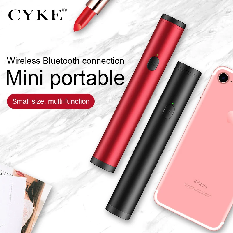 CYKE портативный мини Bluetooth селфи палка телескопическая штанга подставка для iPhone samsung Xiaomi huawei
