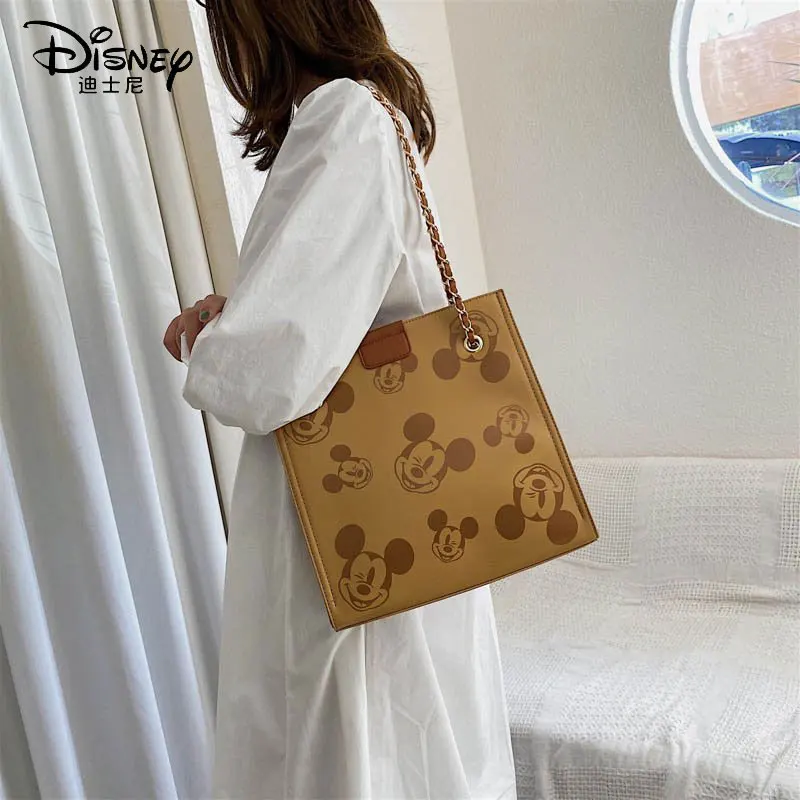 Женская сумка через плечо из ПУ кожи Disney сумка-мессенджер с Микки Маусом для