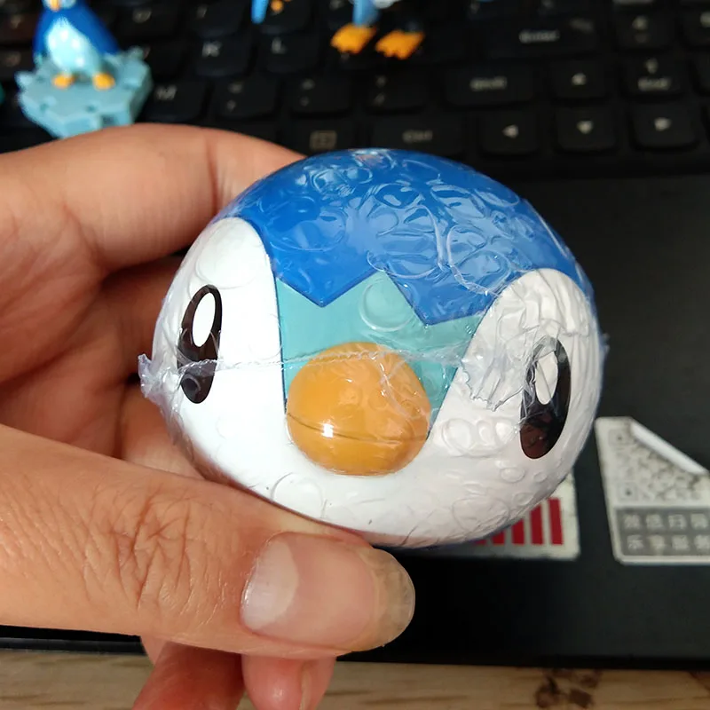 Оригинальный Покемон TOMY Piplup Prinplup Empoleon модель ручной работы экшн-фигурка готовый