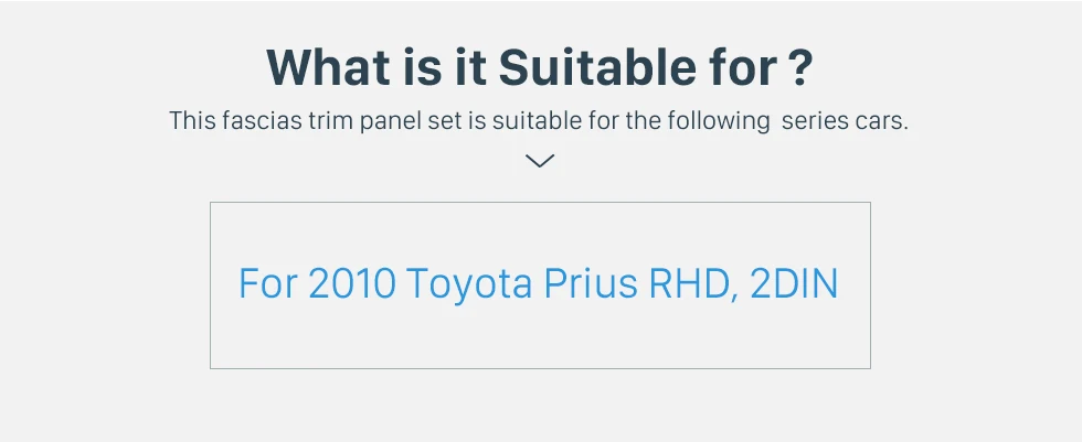 Harfey 2 din Серебристая Рамка 9 дюймов пластина для 2010 Toyota Prius RHD аудио приборная панель комплект головное устройство автомобиля установка стерео