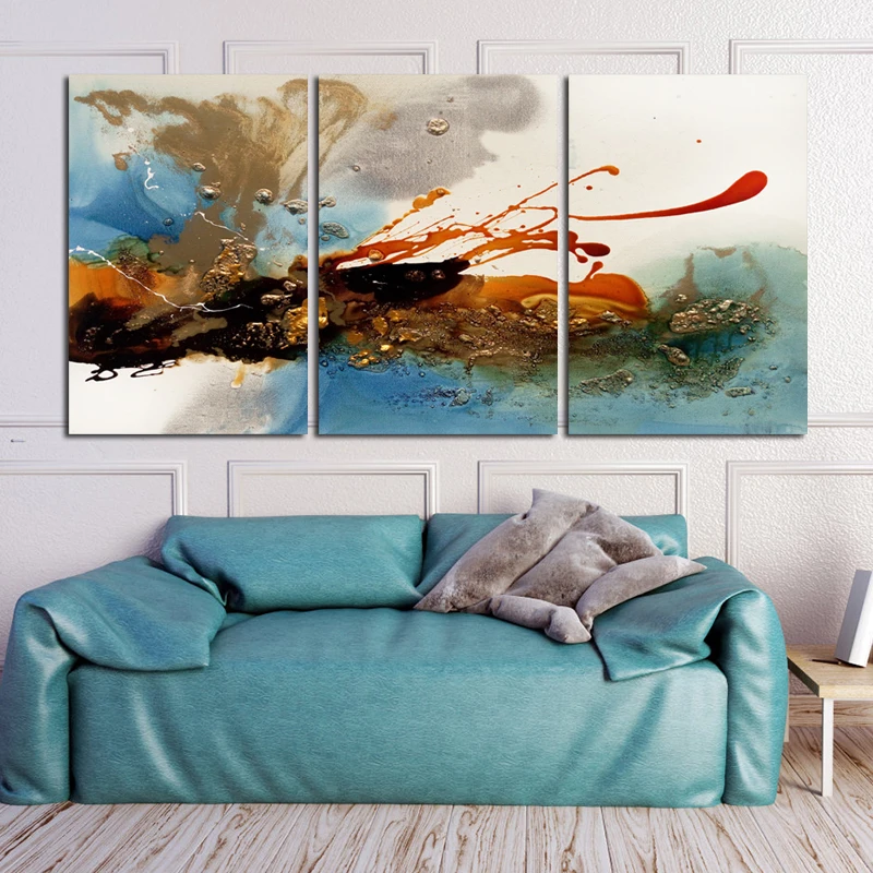 RELIABLI Арт холст Картина Красочные облака фотографии Wall ART Для Гостиная украшения