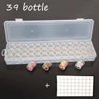 Квадратная коробка для хранения страз, 39 бутылок
