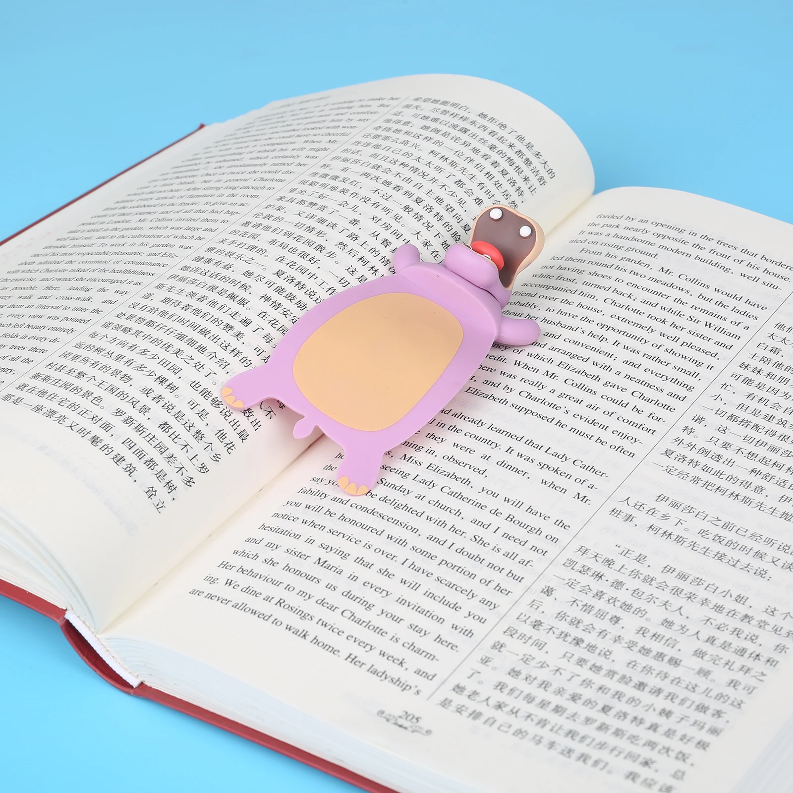 Мягкая закладка для более веселого чтения 3D стерео мультяшная Закладка с милыми