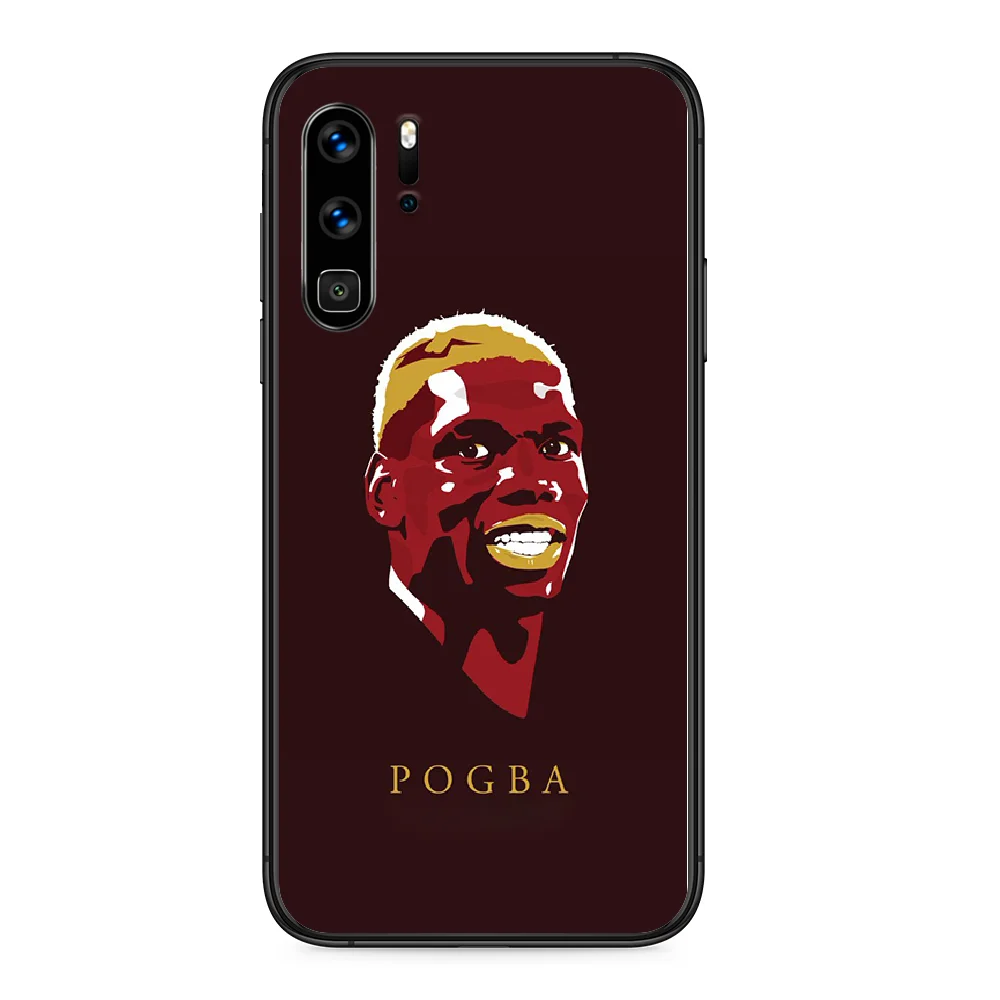 

France football Pogba 6 Phone case For Huawei P 9 Smart 10 20 30 40 8 Lite Mini Z 2019 Pro black waterproof fashion back pretty