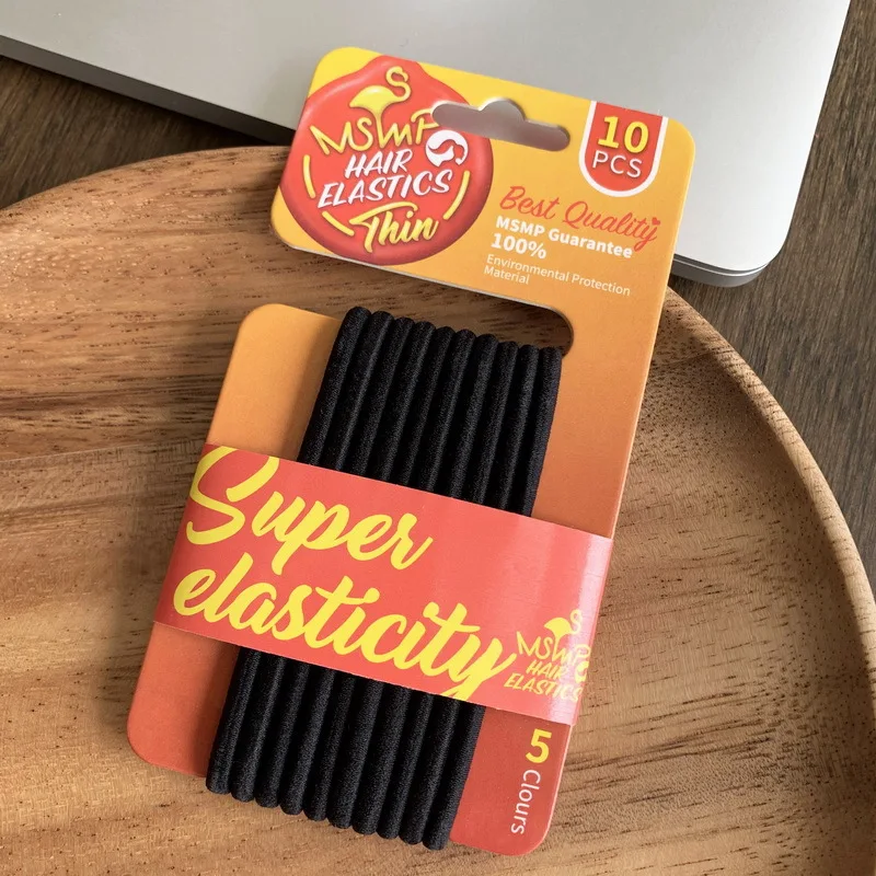 Женская однотонная резинка для волос ярких цветов| |