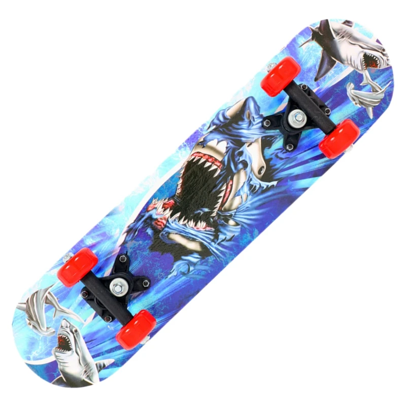 

ELOS-Penny Board Double Kick Deck Concave Skateboards Longboard Skateboards for Youths Beginners Skateboard
